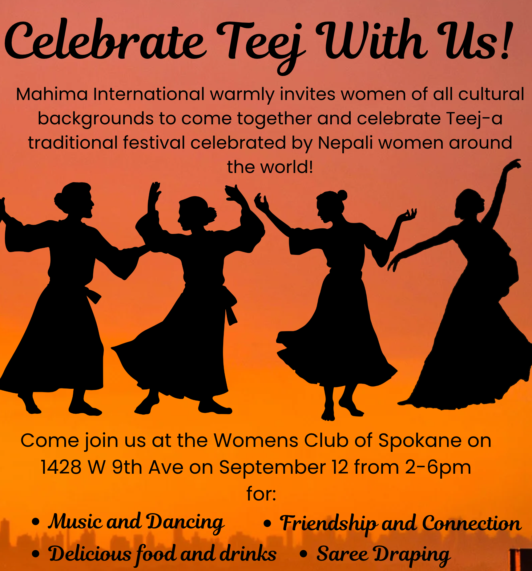 Come Celebrate Teej With Us